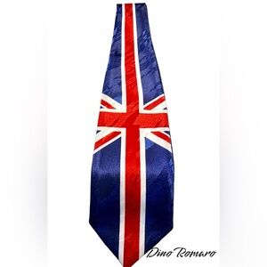 Dino Romano Union Jack Tie VINTAGE